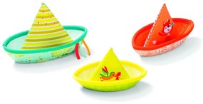 Lilliputiens – 3 plávajúce lodičky – hračka do vody