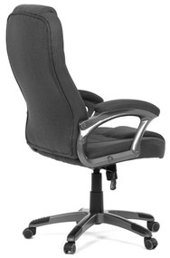 Kancelárske kreslo DEXTER — látka, sivá