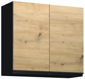 Kuchynská Skrinka Industry G80 čierna/artisan