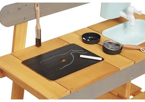 Vonkajšia detská drevená kuchynka - Muddy Lab