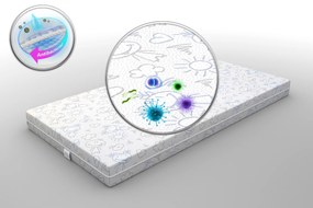 Detský matrac LUX COMFORT TODI KIDS 160x80x12 cm - pena/masážna pena