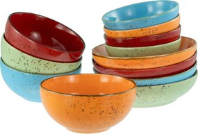 XXXLutz SADA MÍS, keramika, 12-dielne Creatable - Misky & misy - 007768063101