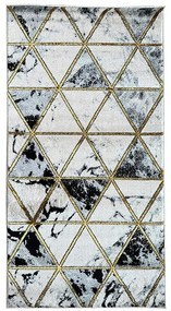 Koberec Frisee Diamond 2,0/2,9 C0075 čierna/zlatá