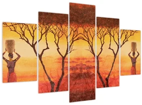 Obraz - Africká savana (150x105 cm)