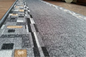 Protišmykový behúň BOMBAY sivý - hotový rozmer