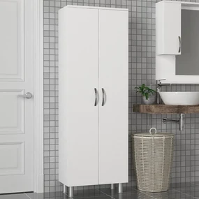 Kúpeľňová skrinka Austin 2 (Biela). Akcia -20%. Vlastná spoľahlivá doprava až k Vám domov. 1071689