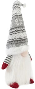 Tutumi Tutumi, vianočný trpaslík 47cm 22623, šedá-červená-biela, CHR-09911