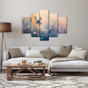 Obraz - Lúka s motýľom II. (150x105 cm)