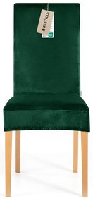 Zelený napínací poťah na stoličku 48 cm Sento – Restilo