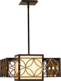 XXXLutz ZÁVESNÉ SVIETIDLO, 53.3/53.3/39 cm Elstead Lighting - Online Only bytové doplnky - 009093022001