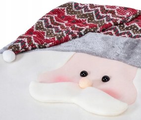 Tutumi Tutumi, poťah na operadlo stoličky Santa Claus 6ks YX22020, šedá, CHR-00690