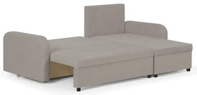 Rozkládací rohová sedací souprava TOKYO Béžová