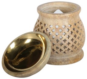 Orientálna vonná lampa Namaste - béžová