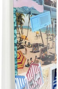 Holiday in the 60s sklenený obraz viacfarebný 120x150cm