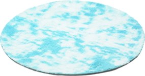 TA Koberec MR-582 Blue SILK DYED KOŁO Modrý Okrúhly Rozmer: 80x80 cm