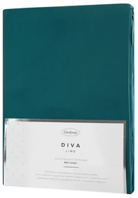 SATÉNOVÉ PRESTIERADLO DINA 160X200 CM TYRKYSOVÉ