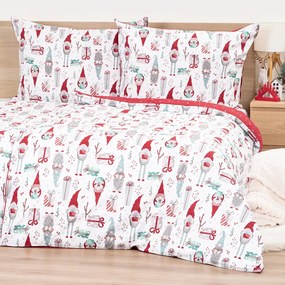 4Home Bavlnené obliečky Christmas Elf, 140 x 200 cm, 70 x 90 cm