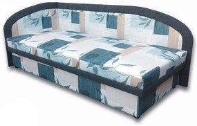 Jednolôžková posteľ (váľanda) 80 cm Melvin (Ramona 3A + Falcone 5) (L). Vlastná spoľahlivá doprava až k Vám domov. 793135