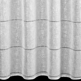 ZÁCLONA NA KRÚŽKOCH KATY 140X250 CM VZOROVANÁ