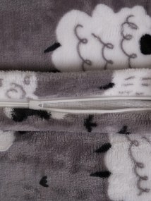 Obliečka na vankúšik mikroplyš Exclusive 40 × 40 cm - Ovečky