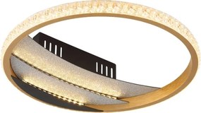 Globo 48493-12 - LED stropné svietidlo CONSTANCE LED/12W/230V, priemer 29,5 cm, zlaté