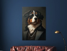 drevko |  Moderný obraz Bernský elegán