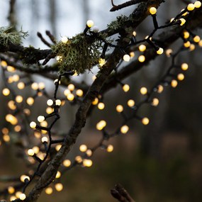 Bestent Dekoračné LED guľôčky na vonku, 700LED, 14m, teplá biela