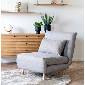 Sivé kreslo Marlow – House Nordic