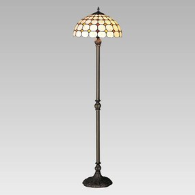 Tiffany stojaca lampa Prezent vz 8