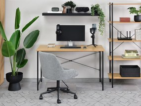 PC stolík Almasa A1 (dub + čierna). Vlastná spoľahlivá doprava až k Vám domov. 1109723
