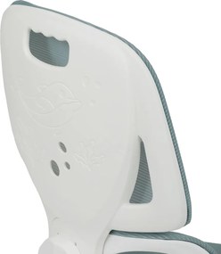 Detská pracovná stolička NANDU — sieť / látka, mentolová