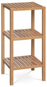 Autronic BONTEC Regál, masív, hnedá, DR-011-5 Farba: Prírodné