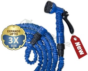 BRADAS Komplet flexibilnej záhradnej hadice TRICK HOSE 5-15 m - modrá