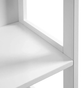 Kúpeľňová skrinka s otvorenými policami VASAGLE BBC66WT