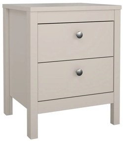 Sivobéžový nočný stolík Madrid – Tvilum