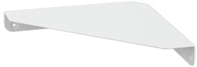 Biela rohová kovová polica 22 cm Tower – YAMAZAKI