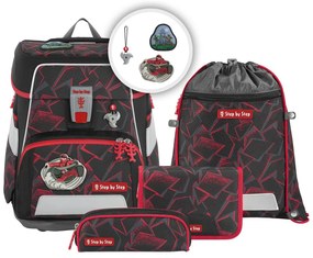 Školská aktovka Step by Step SPACE, Ninja Yuma - 5-dielna súprava