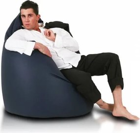 Sedací vak hruška Sako XL polyester TiaHome - Tmavo modrá