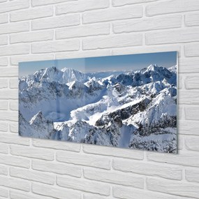 Obraz plexi Horské zimné 140x70 cm