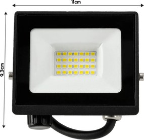 BERGE LED reflektor 2v1 - 20W - studená biela