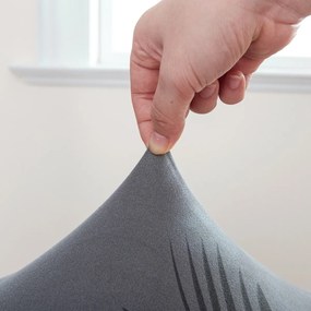 4Home Napínací poťah na stoličku Noir, 45 - 50 cm, sada 2 ks