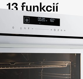 Klarstein Velaire Vstavaná rúra Biela, 74L, A+, 3160 W, 60 cm