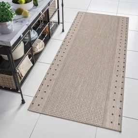 Behúň Floorlux 20329 strieborný / čierny