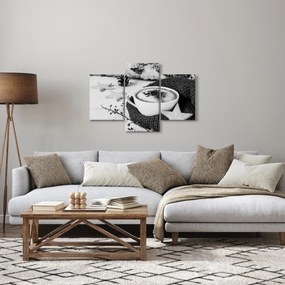 Obraz - Zimné cappuccino (90x60 cm)