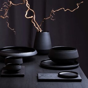 Set tanierikov Eclipse 11,5cm, 3ks, čierny