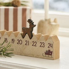 Ib Laursen Adventný kalendár Walking Reindeer 50 cm