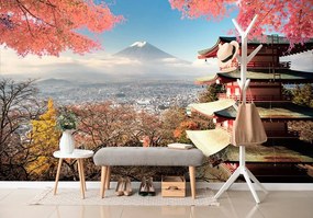Samolepiaca fototapeta jeseň v Japonsku - 225x150
