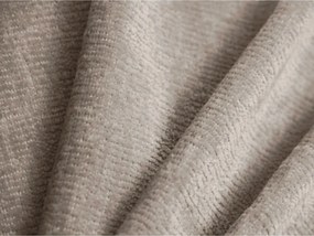 Béžová čalúnená jednolôžková posteľ s úložným priestorom s roštom 90x200 cm Amy – Micadoni