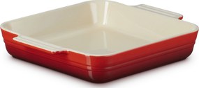 Pečiaca forma Le Creuset štvorcová 23 cm višňová