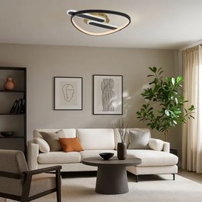 Rabalux 71467 - LED stmievateľné stropné svietidlo BRANTIEL LED/60W/230V 3000-6000K 53x45 cm + diaľkové ovládanie